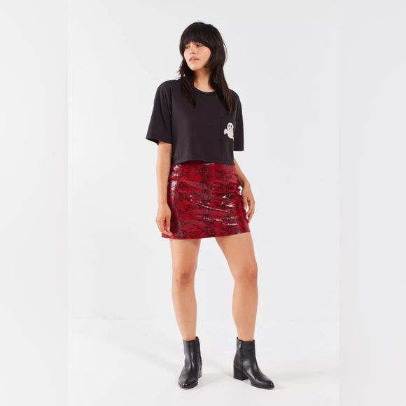 Truly Madly Deeply Halloween Pocket Tee Size Small - Picture 8 of 8